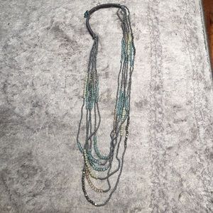 Long beaded necklace